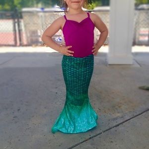 Fin Fun Mermaidens open bottom mermaid tai…